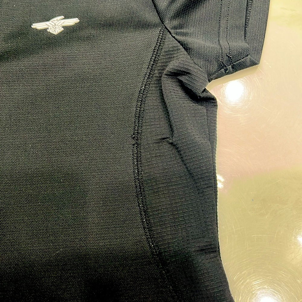 3/$25 Black Polo Shirt - Picture 3 of 5